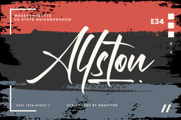 Allston: The Modern Script Font for Marketers