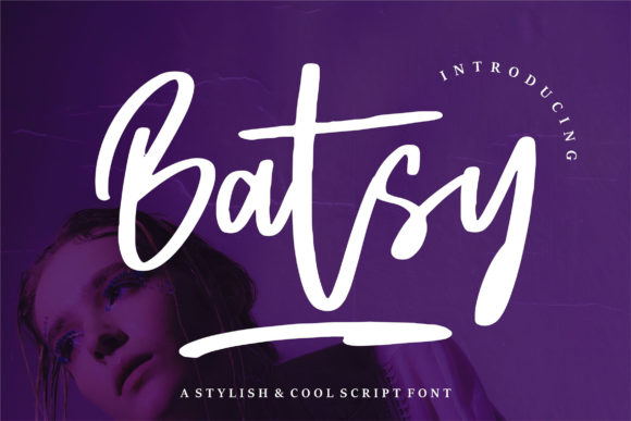 Batsy: A Handwritten Font for Editorial Design