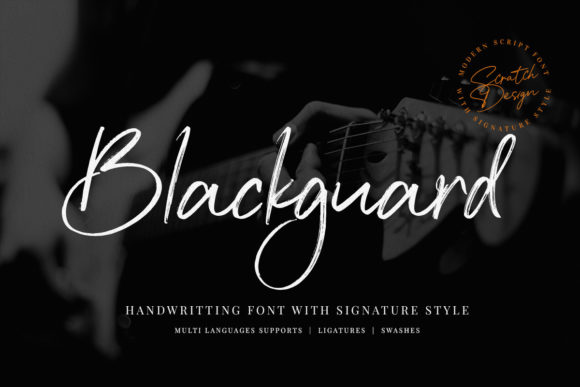 Blackguard: A Modern Handwritten Font for Campaigns