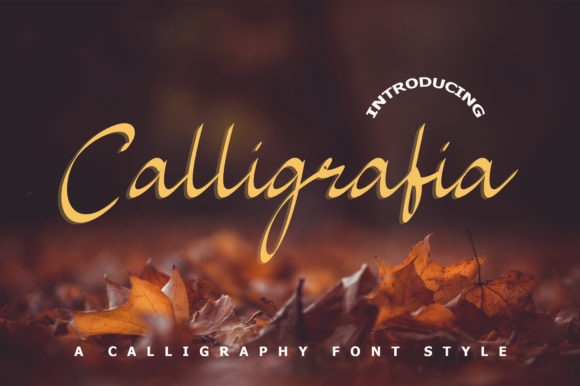 Calligrafia: A Timeless Handwritten Font for Branding