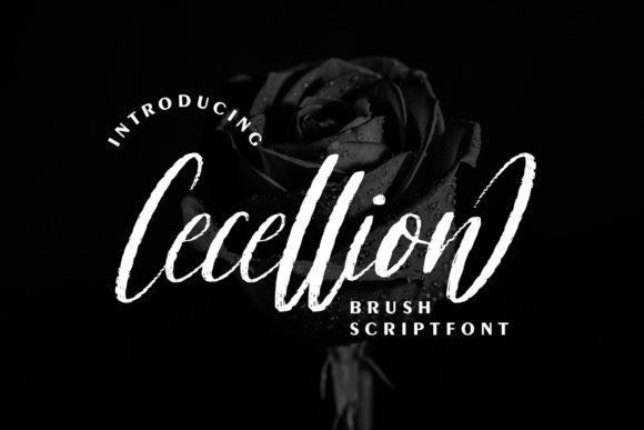 Cecellion: A Stylish Handwritten Font for Web Design