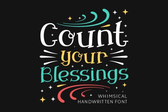 Count Your Blessings: A Handwritten Font for Small Business