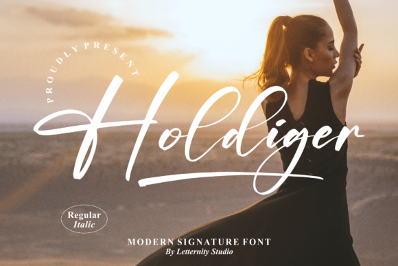 Holdiger: A Modern Script Font for Scroll-Stopping Marketing Design