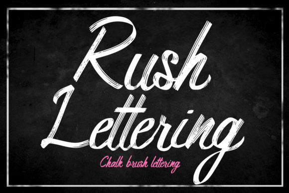 How Rush Lettering Transformed My Small Business Branding