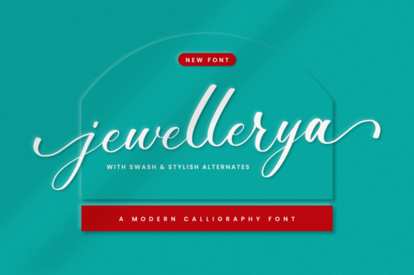 Jewellerya: A Sophisticated Handwritten Font for Branding
