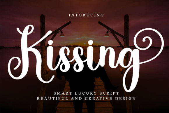 Kissing: A Fresh Handwritten Font for Web Designers and Digital Creators