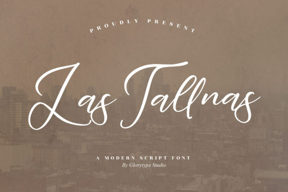 Las Tallnas: Elevating Web Design with a Stylish Script Font