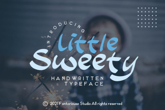 Little Sweety: A Handwritten Font That Brings Playful Energy to Campaign Visuals