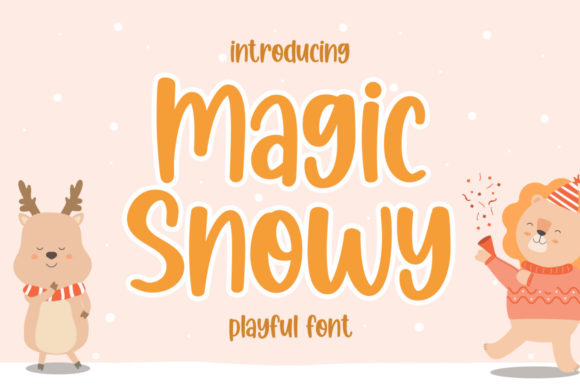 Magic Snowy: A Handwritten Font for Web Design