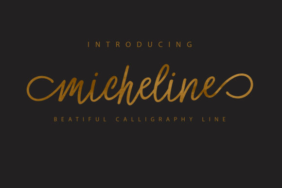 Micheline: A Script Font That Elevates Every Handmade Product
