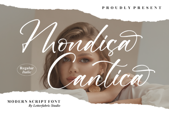 Mondisa Cantica: A Stylish Script Font for Digital Branding and Web Design