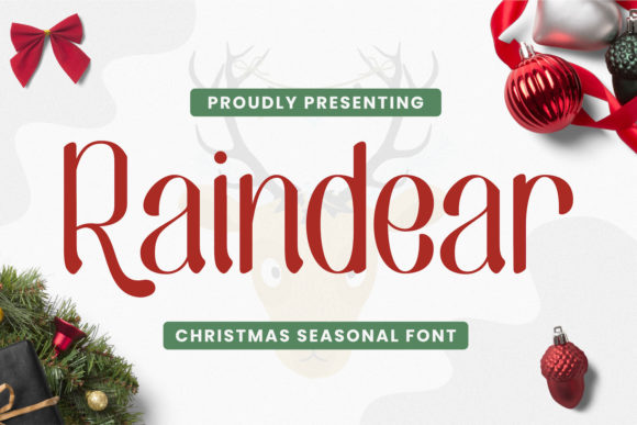Raindear: A Neat Handwritten Font for Brand Identity