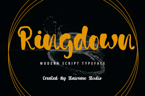Ringdown: A Chic Handwritten Font for Your Brand