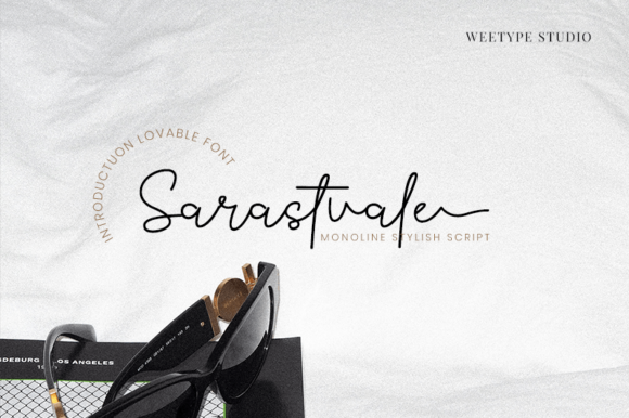Sarastvale: The Elegant Script Font for Your Brand