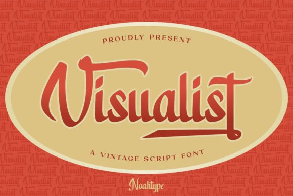 Visualist: A Charming Script Font for Elegant Branding
